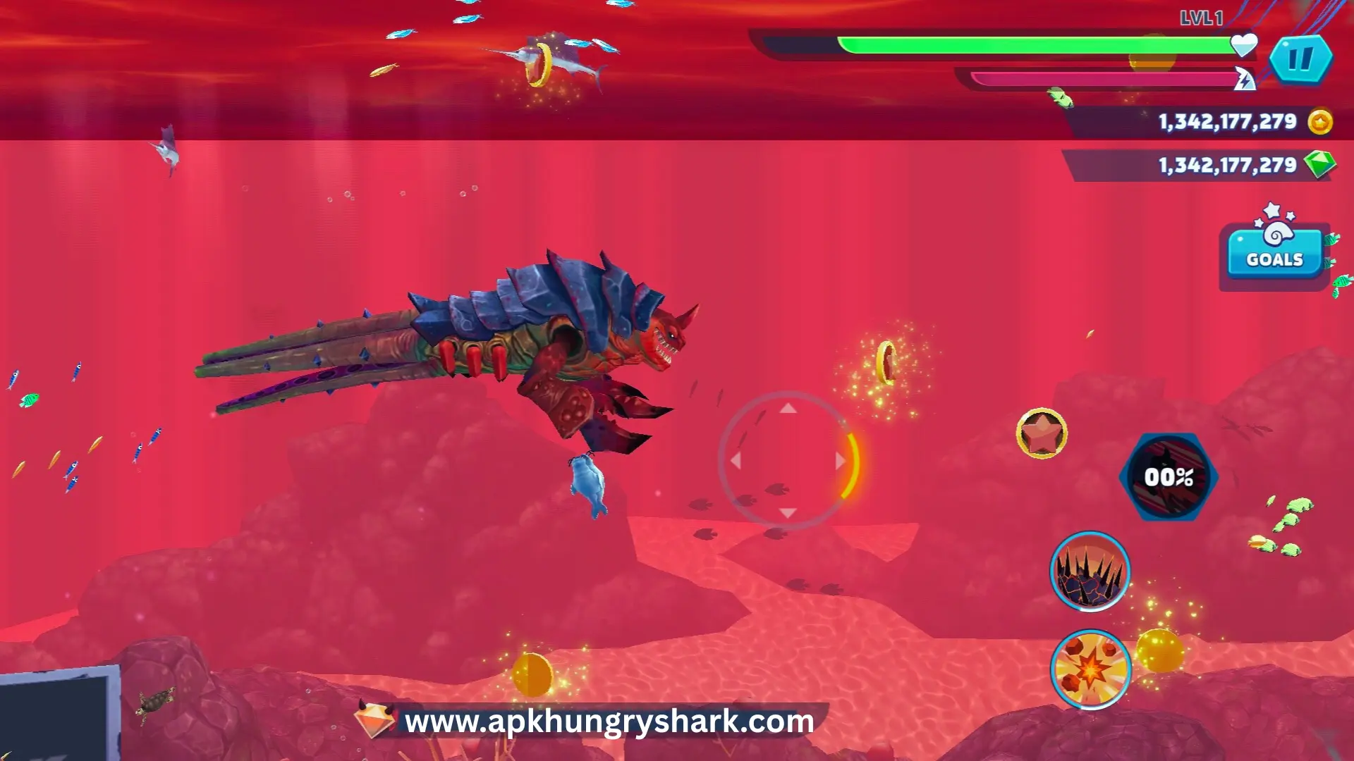 Gameplay - Hungry Shark Evolution Mod